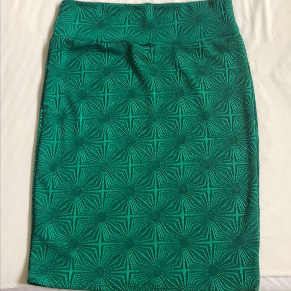 Green Cassie skirt